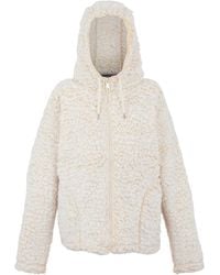 Regatta - Ladies Zelpha Fluffy Hooded Fleece Jacket (Light Vanilla) - Lyst