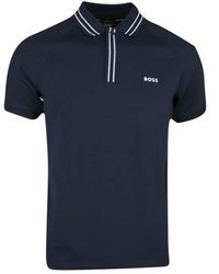 BOSS - Boss Paule 2 Polo Shirt Dark - Lyst