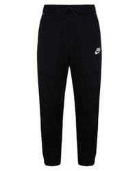 Nike - Slim Fit Stretch Waist Logo Reflective Trim Track Pants Cu4500 Cotton - Lyst