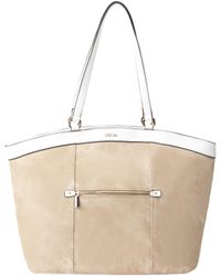 Usha - Shopper-Tasche Damen Weiss - Lyst