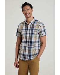 Mountain Warehouse - 'Holiday' Cotton Shirt Buttoned Breathable Summer Top - Lyst