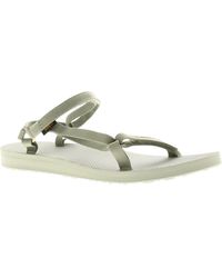 Teva - Strappy Sandals Original Universal Slim Touch Fastening Sea Grass - Lyst