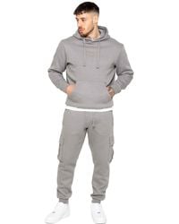 Enzo - Herren Pullover Hoodie Trainingsanzug Set - Lyst