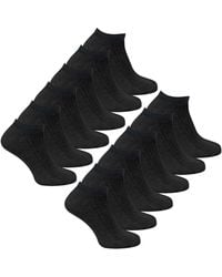 Sock Snob - 12 Pack 100% Cotton Trainer Socks - Lyst