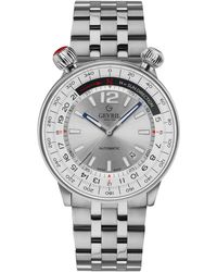 Gevril - Wallabout Dial Stainless Steel Watch - Lyst