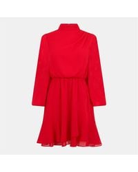 Ted Baker - Woven Mini Dress - Lyst
