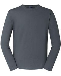 Russell - Adult Classic Long-Sleeved T-Shirt (Convoy) - Lyst