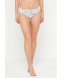 Penti - Printed Mid-Waist Hipster Bikini Bottoms - Lyst