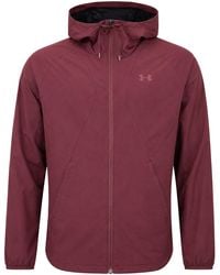 Under Armour - Woven Windbreaker Jacket - Lyst