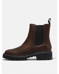 Timberland - Cortina Valley Mid Chelsea Boots - Lyst