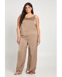 Boohoo - Plus Cami And Trouser Pyjama Set - Lyst