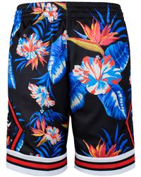 Mitchell & Ness - Nba Chicago Bulls Floral Swingman Shorts - Lyst