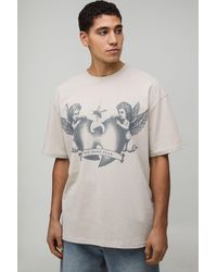 BoohooMAN - Oversized Wu-Tang License Printed T-Shirt - Lyst