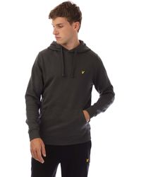 Lyle & Scott - Voetbalwereld Hoodie (gunmetal) - Lyst