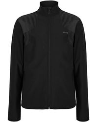 BOSS - Sw Active Push Full-Zip 10260714 01 Tracksuit Top - Lyst