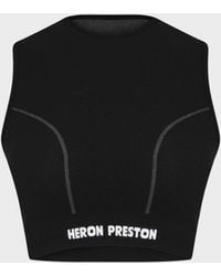 Heron Preston - Active Short Sleeve Crop Top - Lyst