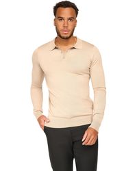 SOLUTION - Trui Ralf Polo Knit - Lyst