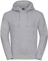 Russell - Authentic Hoodie (Light Oxford) - Lyst