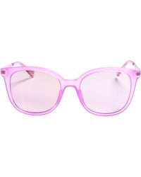 Skechers - Acetate Sunglasses With Round Shape Se6099S - Lyst