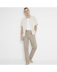 River Island - Chino Trousers Slim Fit Smart - Lyst