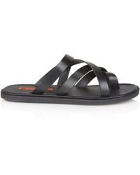 Silver Street London - Crouchend Sandals Leather - Lyst