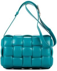 Bottega Veneta - Cassette Flap Chain Maxi Shoulder Bag - Lyst