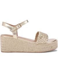 Carvela Kurt Geiger - Treccia Flatform Sandals - Lyst