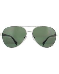 Calvin Klein - Aviator Sunglasses Metal - Lyst