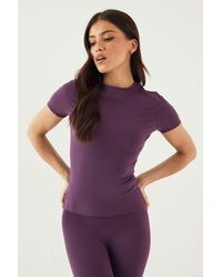 DSGN Studio - Sculpt Short Sleeve Top - Lyst