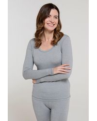 Mountain Warehouse - 'Keep The Heat' Round Neck Top Quick Dry Long Sleeve Tee - Lyst