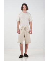 Giesto - Long Relaxed Cotton Shorts - Lyst