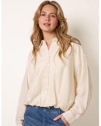 Blue Vanilla - Relaxed Button-Up Shirt - Lyst