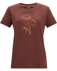 Regatta - Ladies Filandra Vx Peony T-Shirt (Dark Cherry) - Lyst