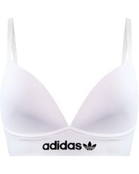 adidas - Slim Fit Triangle Bra Polyamide - Lyst