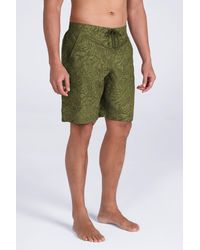 Mountain Warehouse - 'Ocean' Printed Boardshorts With Two Side Pockets Quick Drying Swim Shorts - Lyst