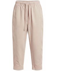 Secret Label - Tencel Crop Trousers Elasticated Waist - Lyst