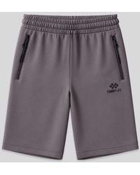 TOMMY LIFE - Regular-Fit Knit Sweat Shorts - Lyst