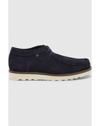 Farah - 'Tully' Lace Up Suede Wallabe Shoes - Lyst