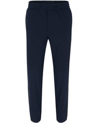 BOSS - Shinobi Solid Patterned Straight Joggers - Lyst