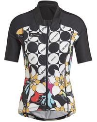 adidas - S Rich Mnisi X The Cycling Short Sleeve Shirt Black 8 - Lyst