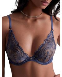 Aubade - Vibes Triangle Plunge Bra - Lyst