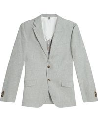 Ted Baker - Kenleyj Stretch Linen Blazer Jacket - Lyst