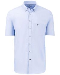 Fynch-Hatton - Short Sleeved Oxford Shirt Light Cotton - Lyst