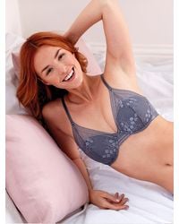 Pretty Polly - Botanical Lace High Apex Bra - Lyst