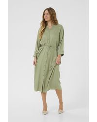 Kaffe - Dress Regular Fit Oil - Lyst