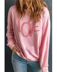 Azura Exchange - Oversized Crewneck Sweater - Lyst