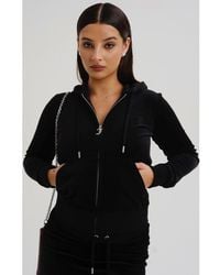 Juicy Couture - Robertson Classic Jacket Hooded Sweatshirt - Lyst