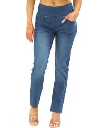 MYT - Elasticated Waist Tummy Control Jeans - Lyst