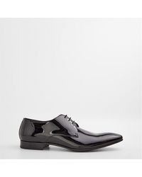 BOSS - Cristallo Almond Toe Lace-Up Oxfords - Lyst
