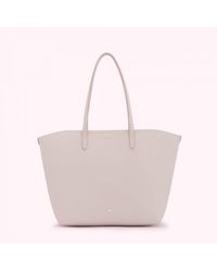 Lulu Guinness - Blush Leather Large Ivy Tote Bag - Lyst
